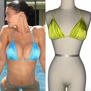 KHY Satin Bikini Top